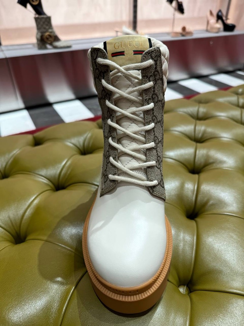 GUCCI Boots side view - Women's luxury Shoes