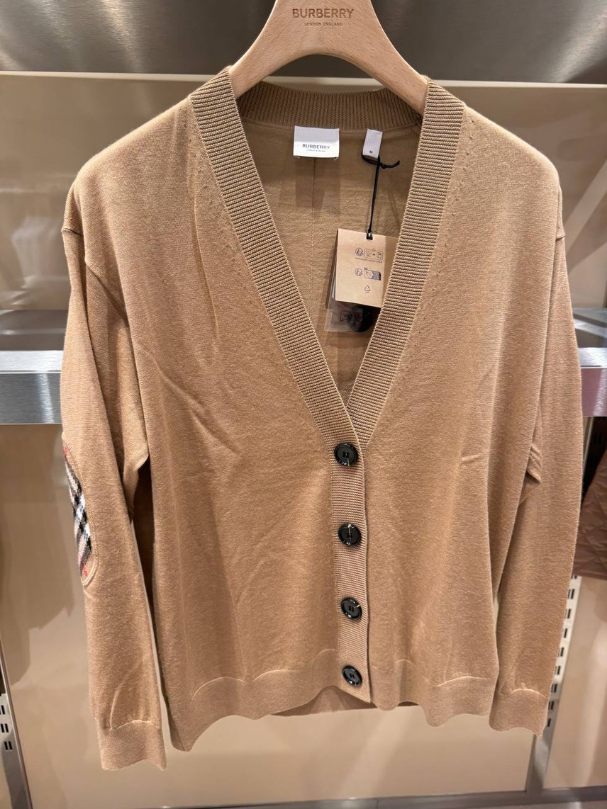 BURBERRY Cardigans side view - Women's luxury Clothes