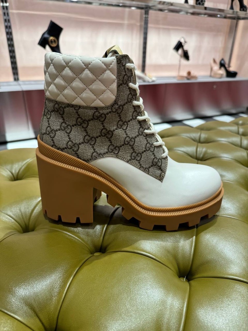 GUCCI Boots front view - Women's luxury Shoes