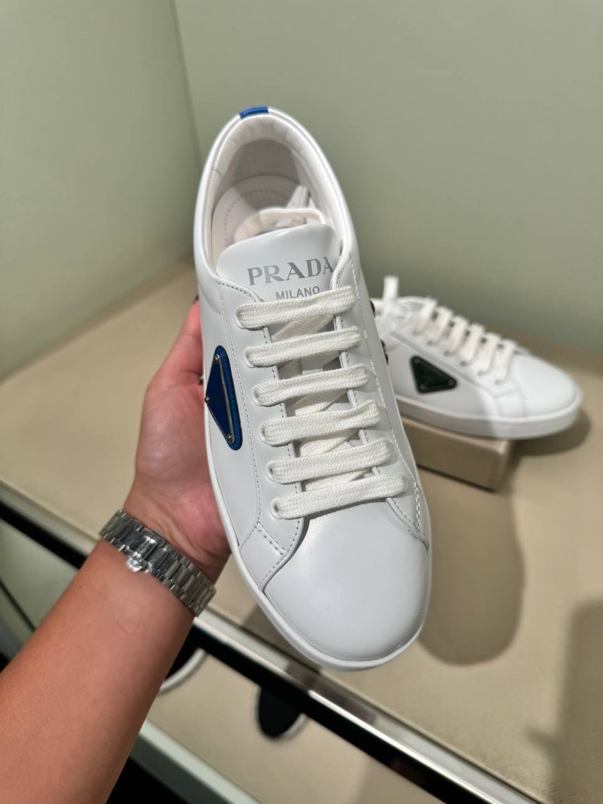 PRADA Sneakers side view - Women's luxury Shoes