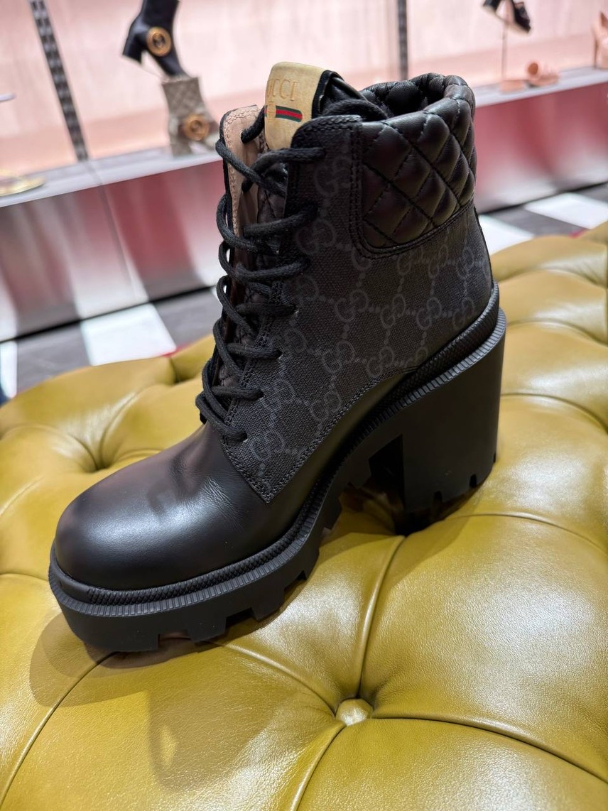 GUCCI Boots side view - Women's luxury Shoes