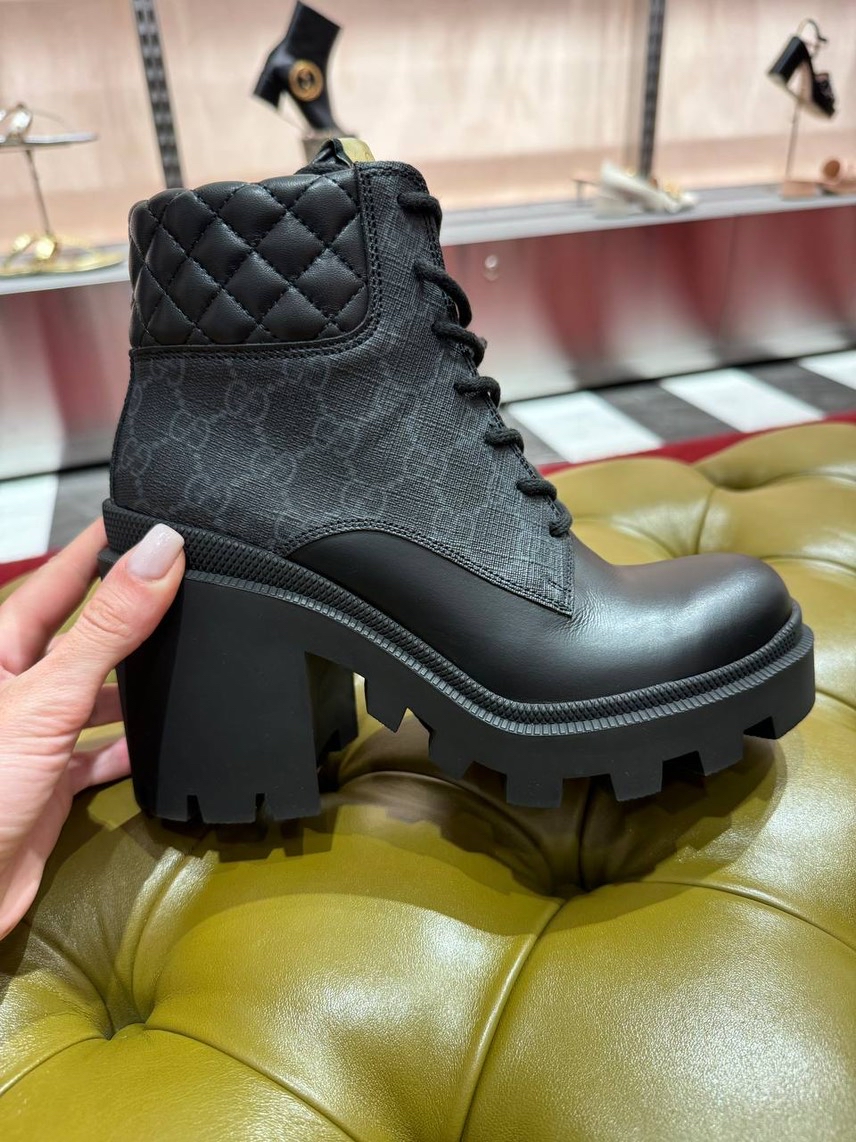 GUCCI Boots side view - Women's luxury Shoes