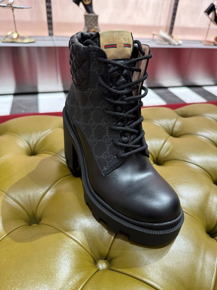 GUCCI Boots side view - Women's luxury Shoes