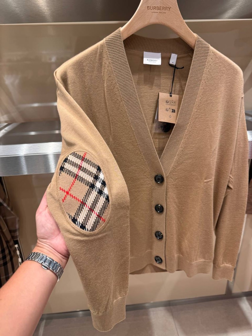 BURBERRY Cardigans front view - Women's luxury Clothes