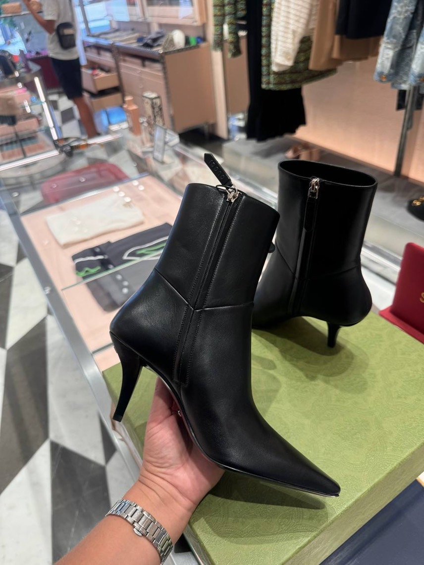 GUCCI Boots side view - Women's luxury Shoes