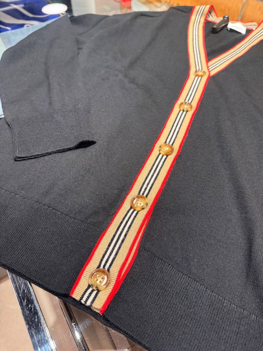 BURBERRY Cardigans side view - Women's luxury Clothes