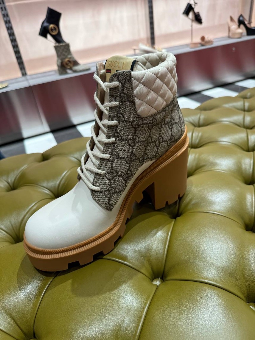 GUCCI Boots side view - Women's luxury Shoes