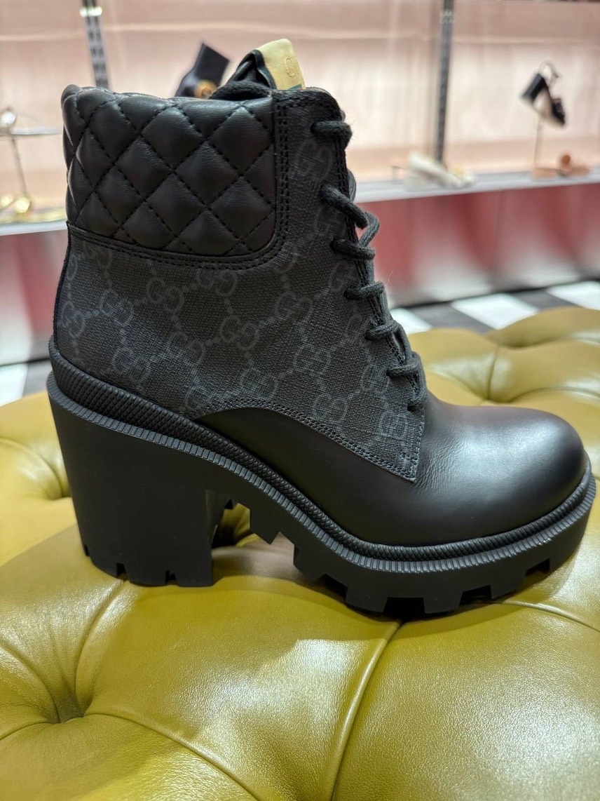 GUCCI Boots front view - Women's luxury Shoes