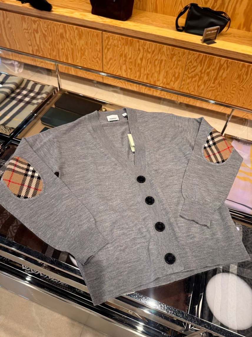 BURBERRY Cardigans front view - Women's luxury Clothes