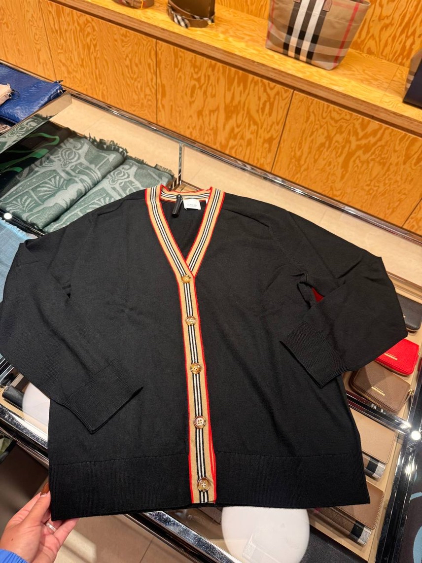 BURBERRY Cardigans front view - Women's luxury Clothes