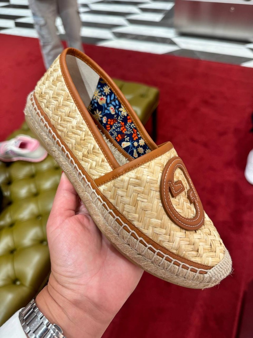 GUCCI Espadrilles front view - Women's luxury Shoes