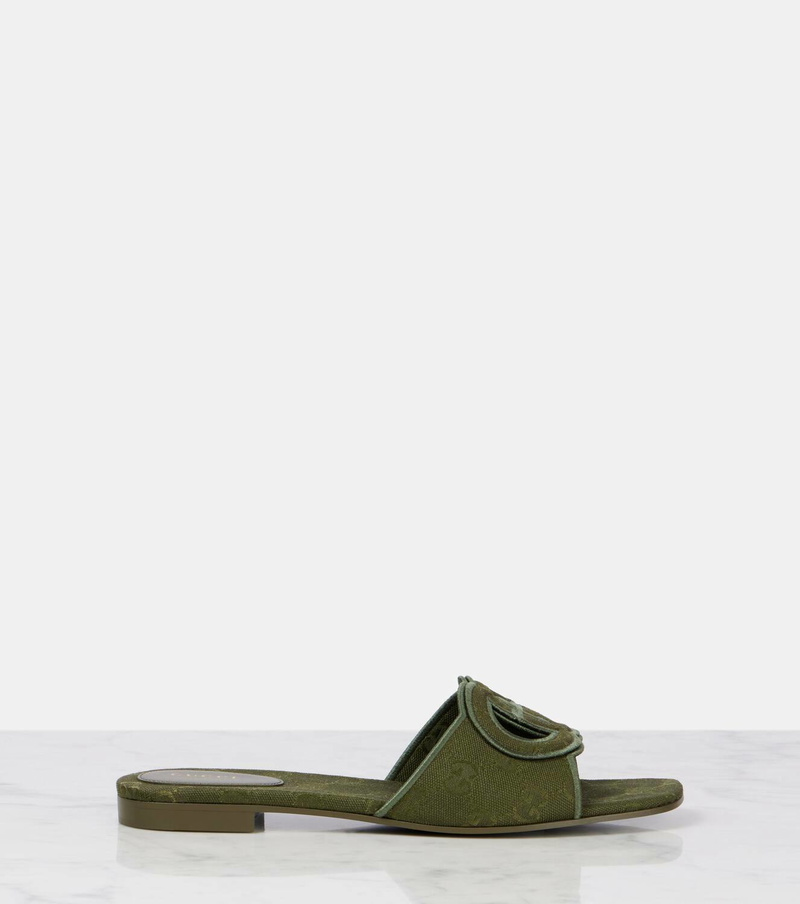 GUCCI Slides side view - Women luxury Shoes