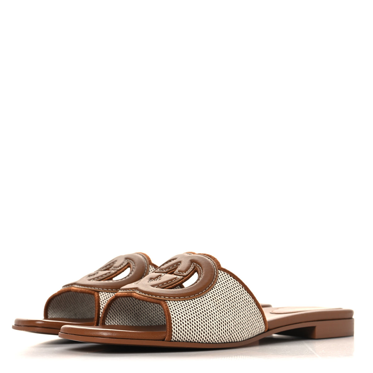 GUCCI Slides front view - Men luxury Shoes
