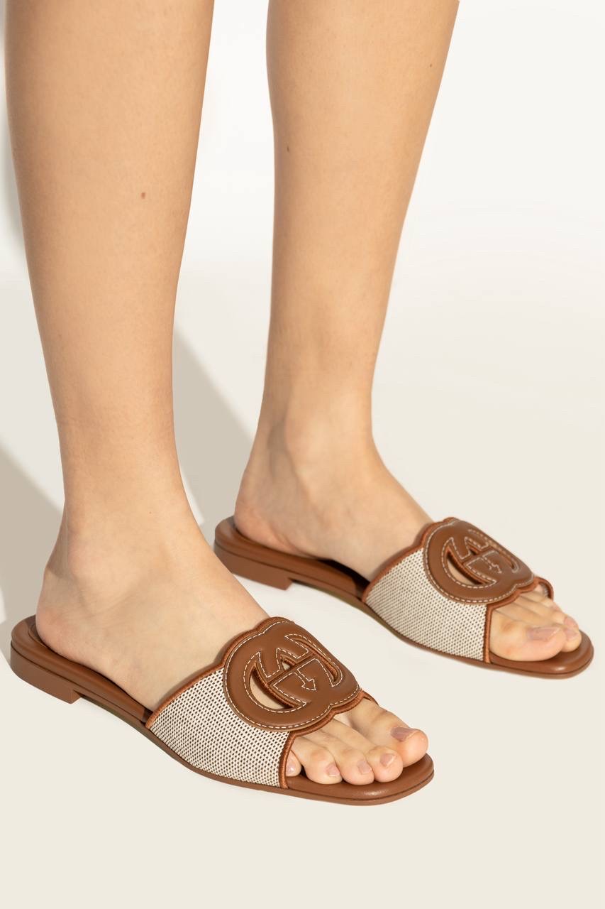 GUCCI Slides side view - Men luxury Shoes