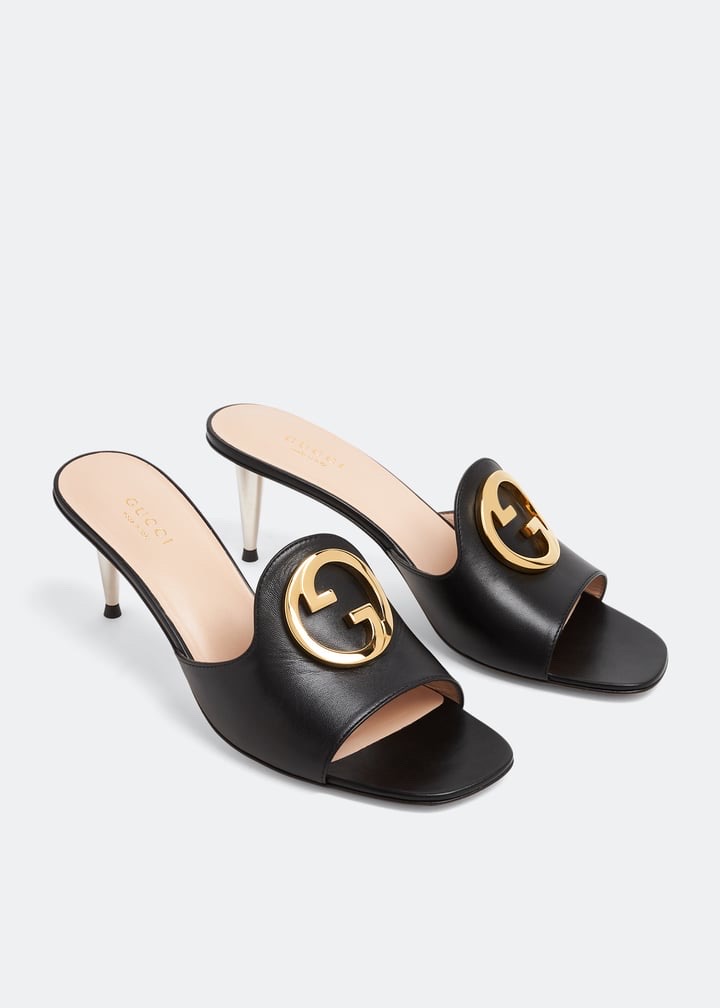 GUCCI Slides front view - Women luxury Shoes