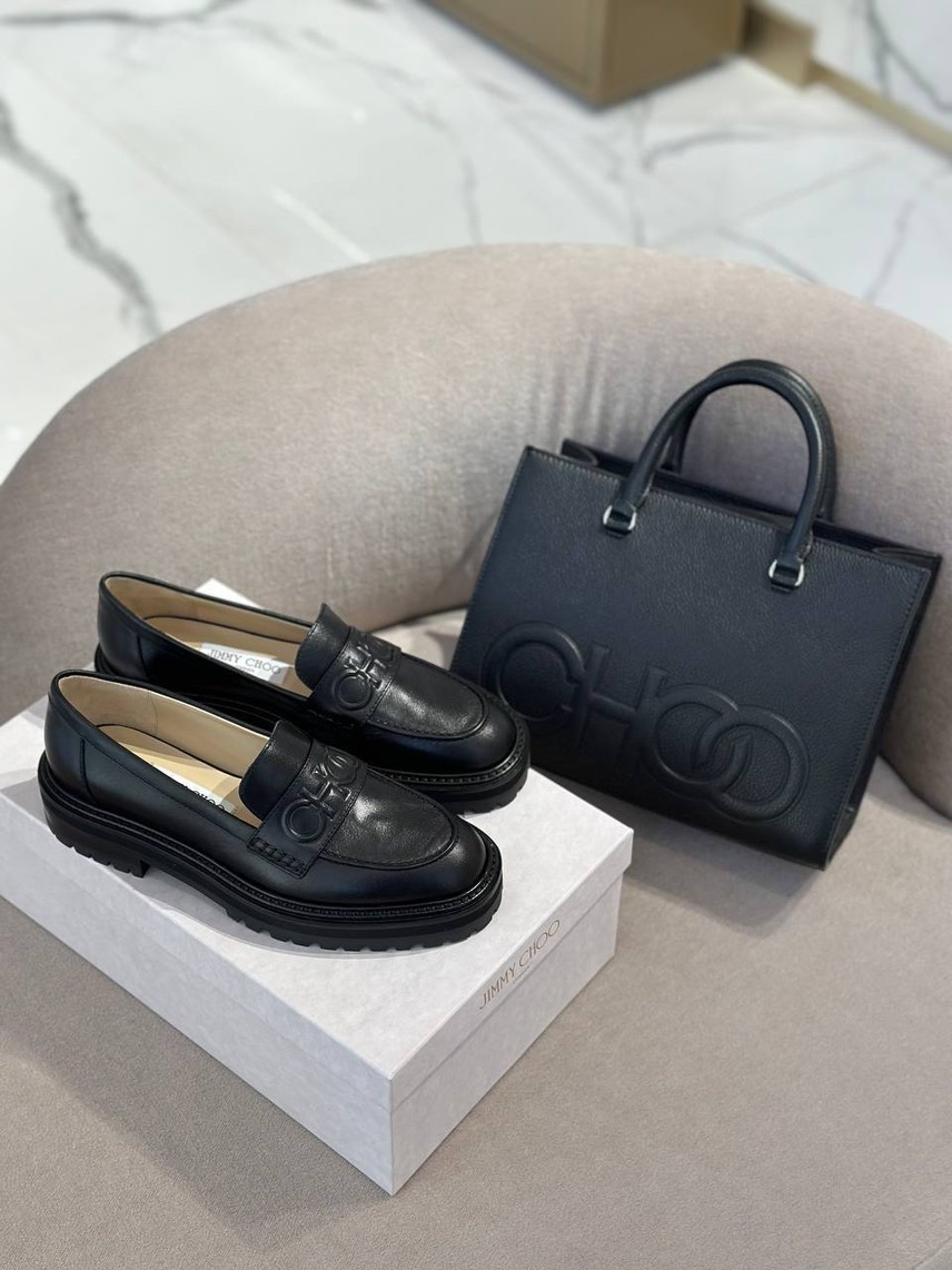 JIMMY CHOO Loafers side view - Women's luxury Shoes
