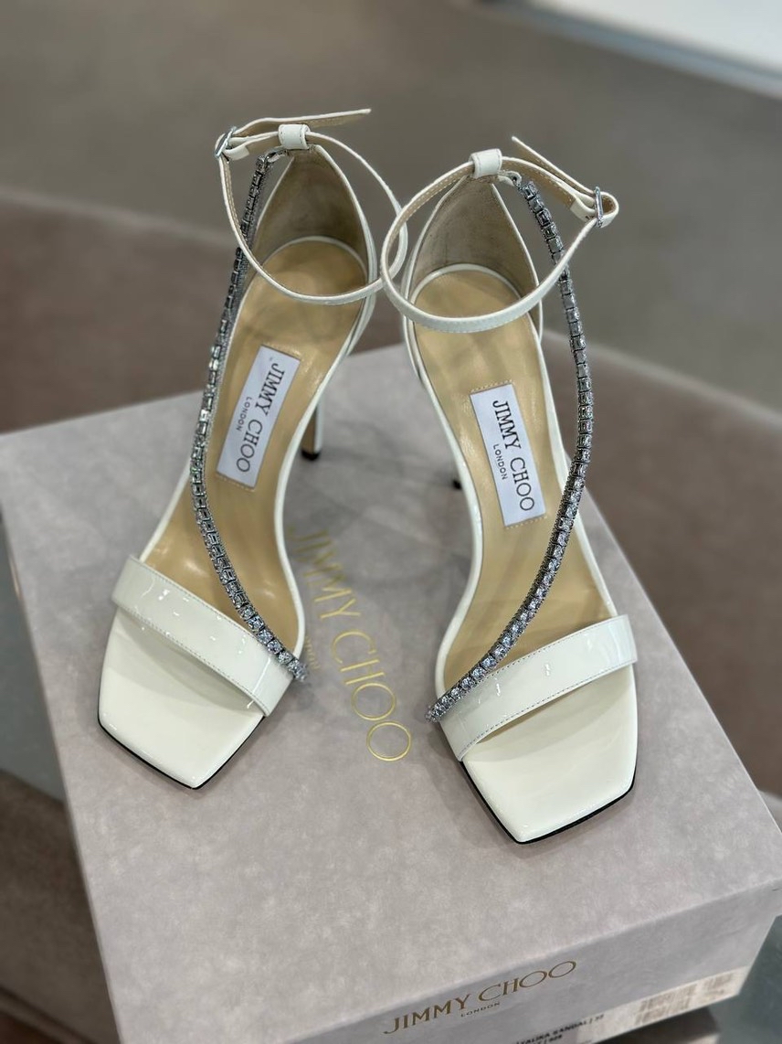 JIMMY CHOO Sandals front view - Women's luxury Shoes
