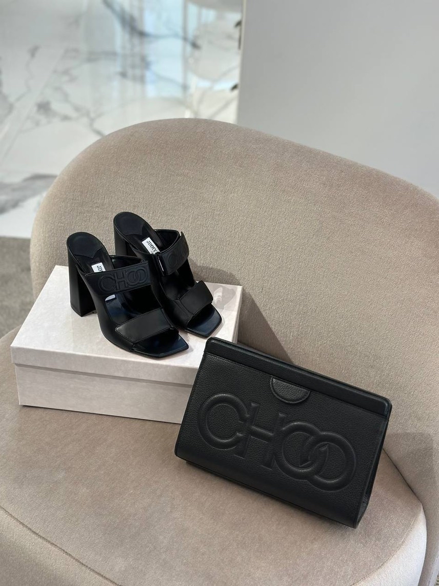 JIMMY CHOO Sandals side view - Women's luxury Shoes