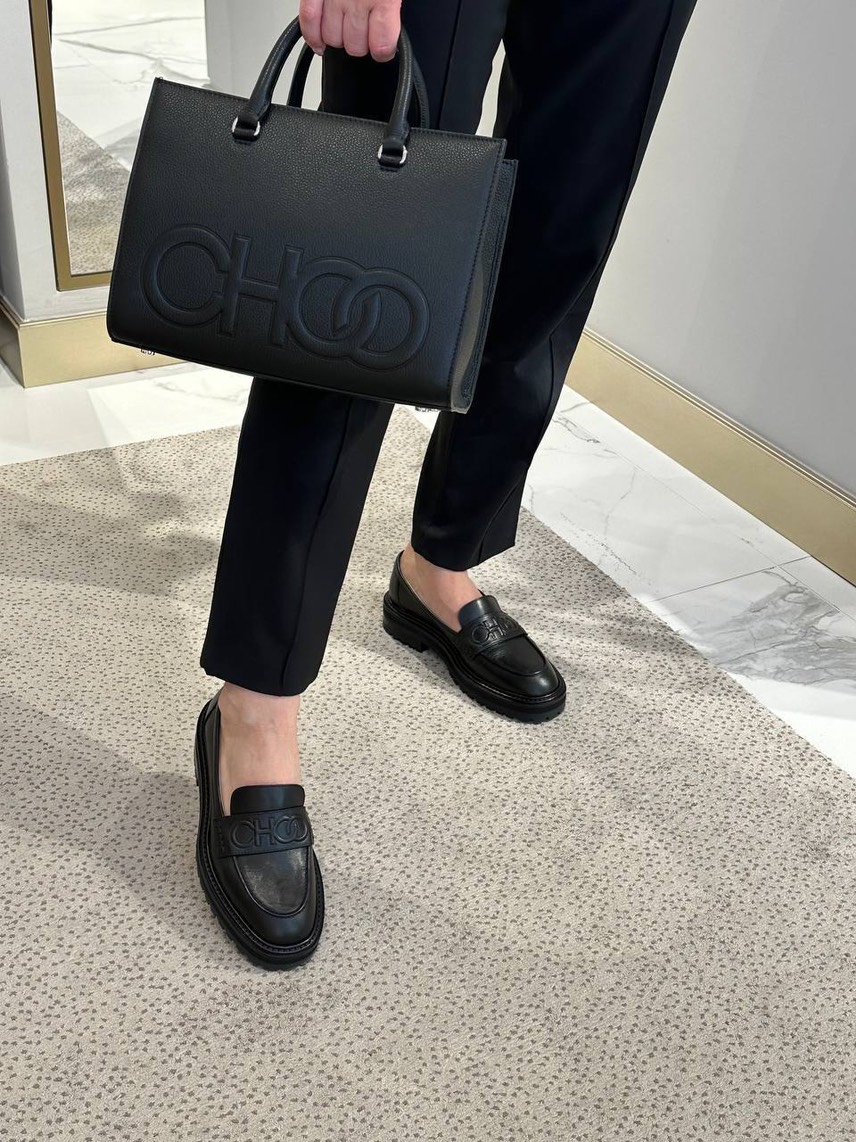 JIMMY CHOO Loafers side view - Women's luxury Shoes