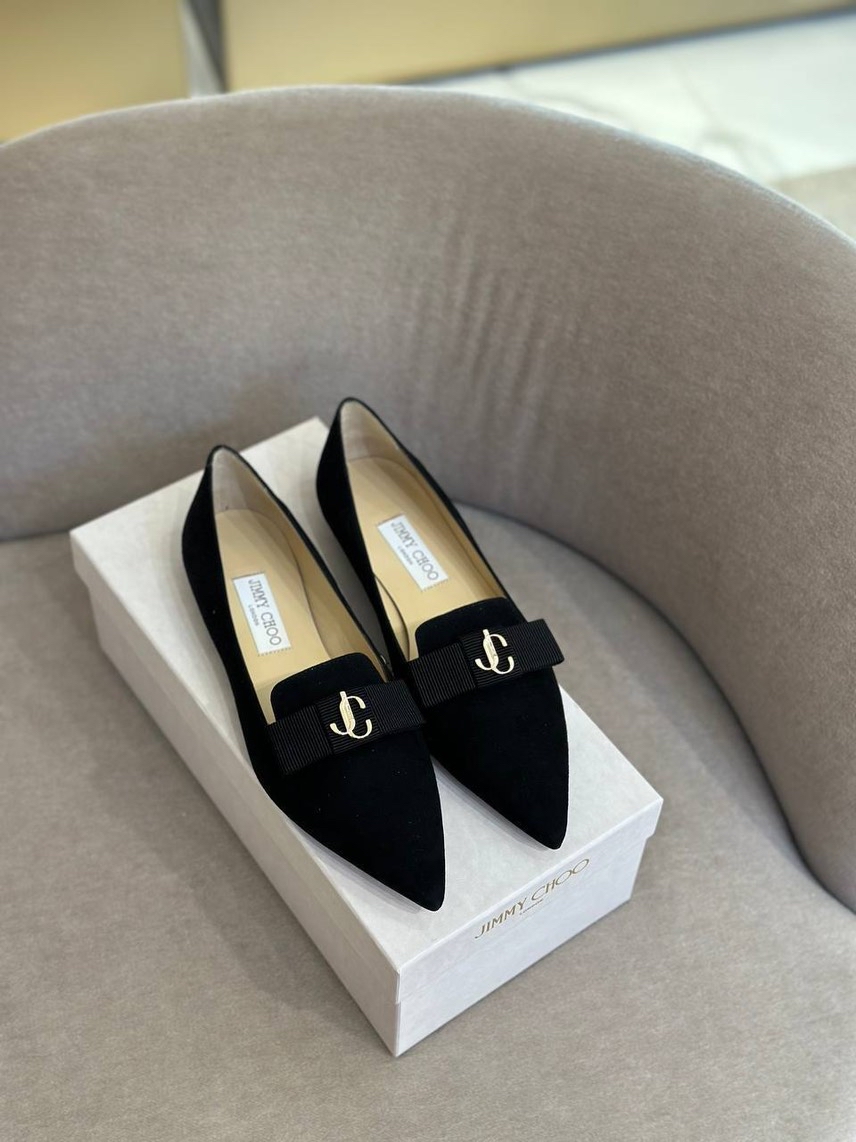 JIMMY CHOO Ballerinas side view - Women's luxury Shoes