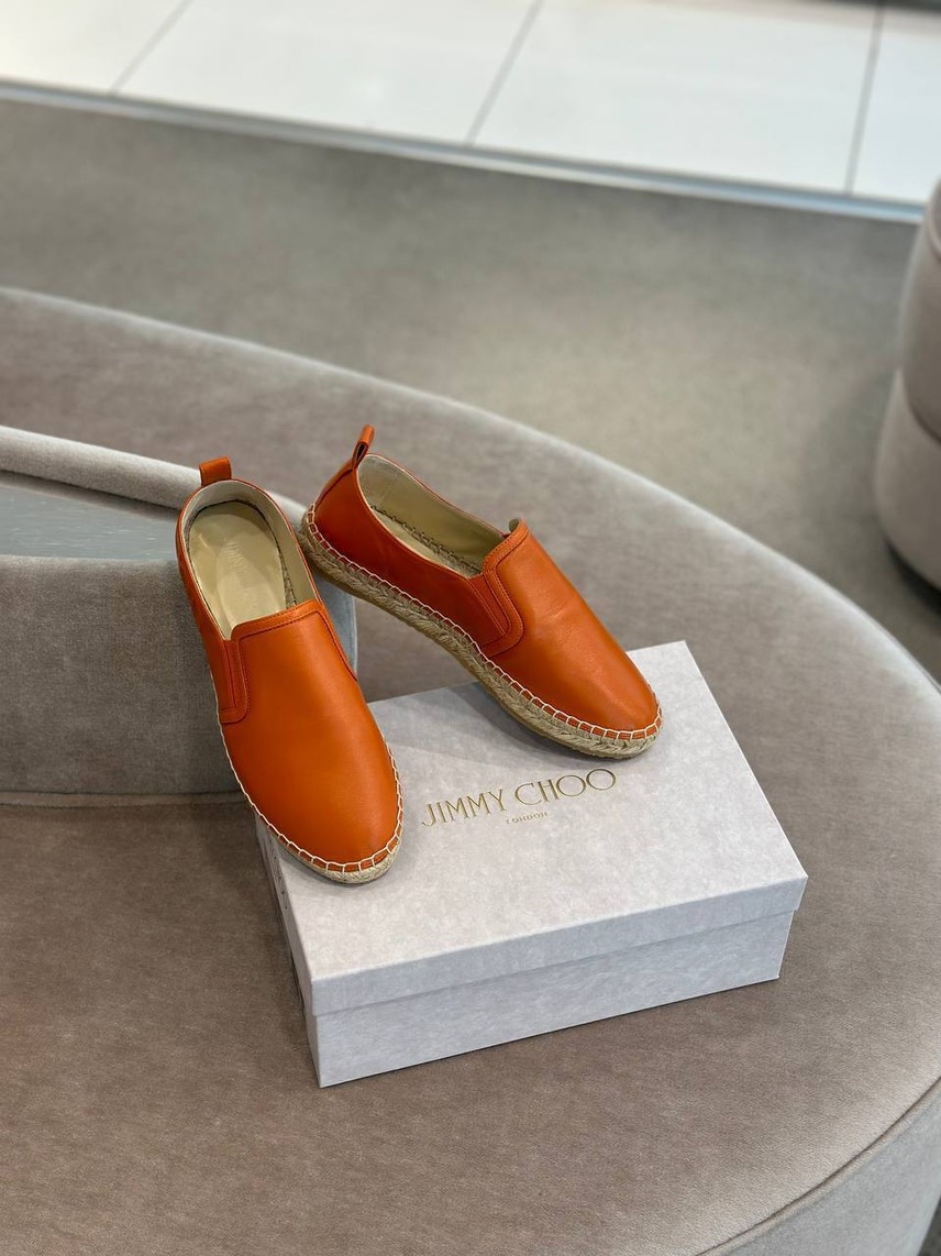 JIMMY CHOO Espadrilles side view - Women's luxury Shoes