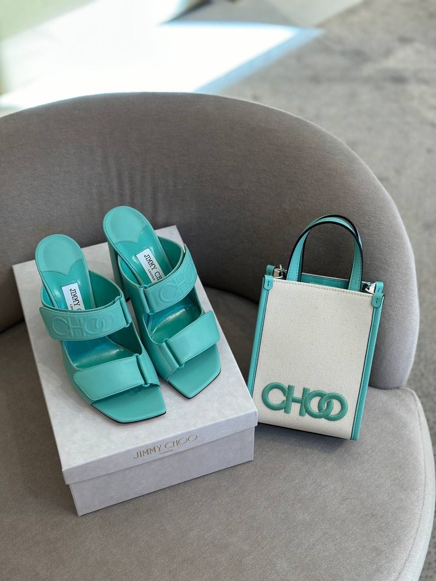 JIMMY CHOO Sandals side view - Women's luxury Shoes