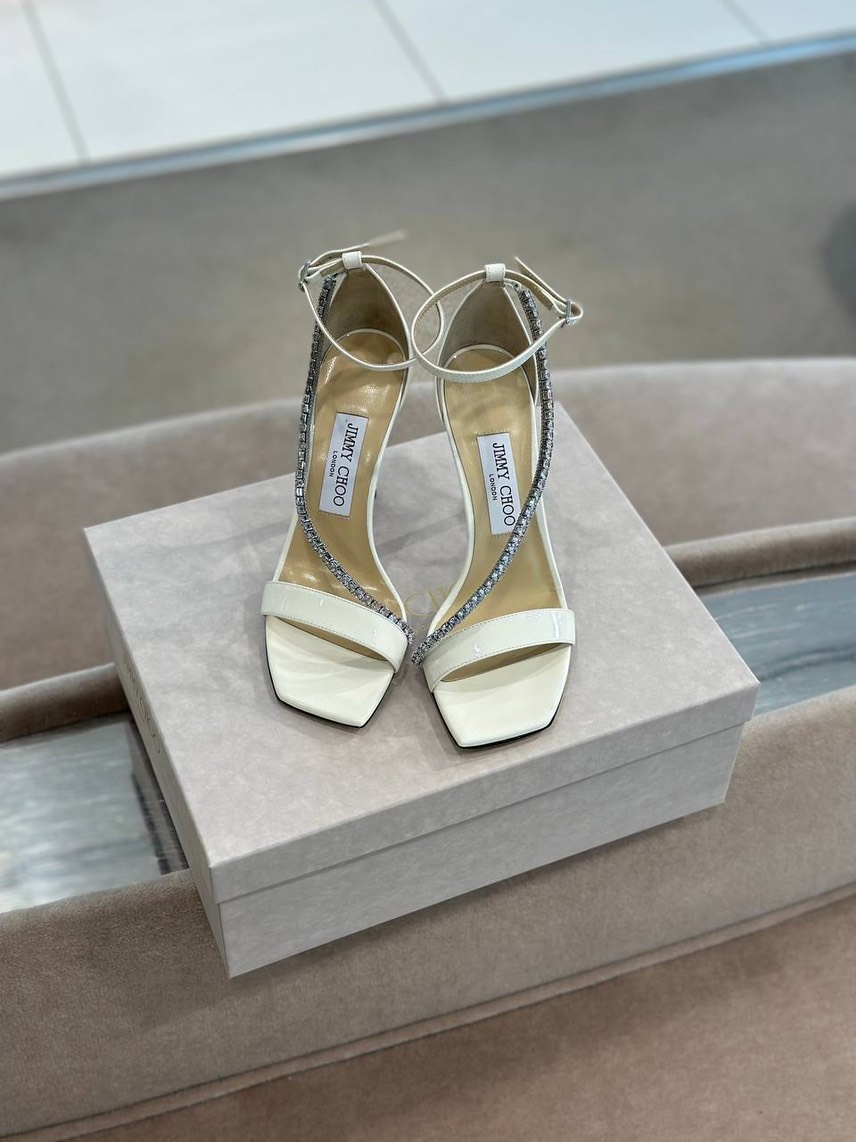 JIMMY CHOO Sandals side view - Women's luxury Shoes