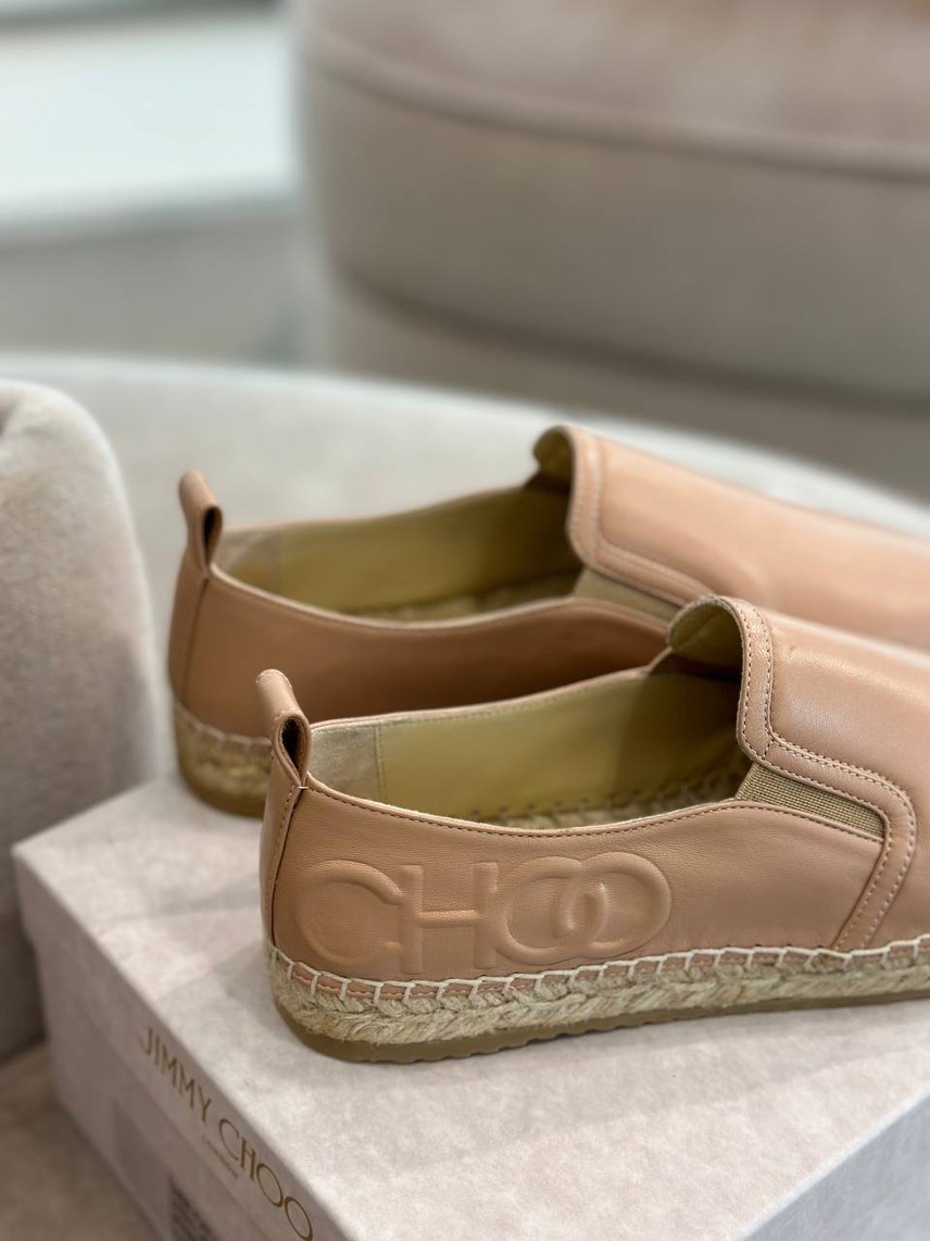 JIMMY CHOO Espadrilles side view - Women's luxury Shoes