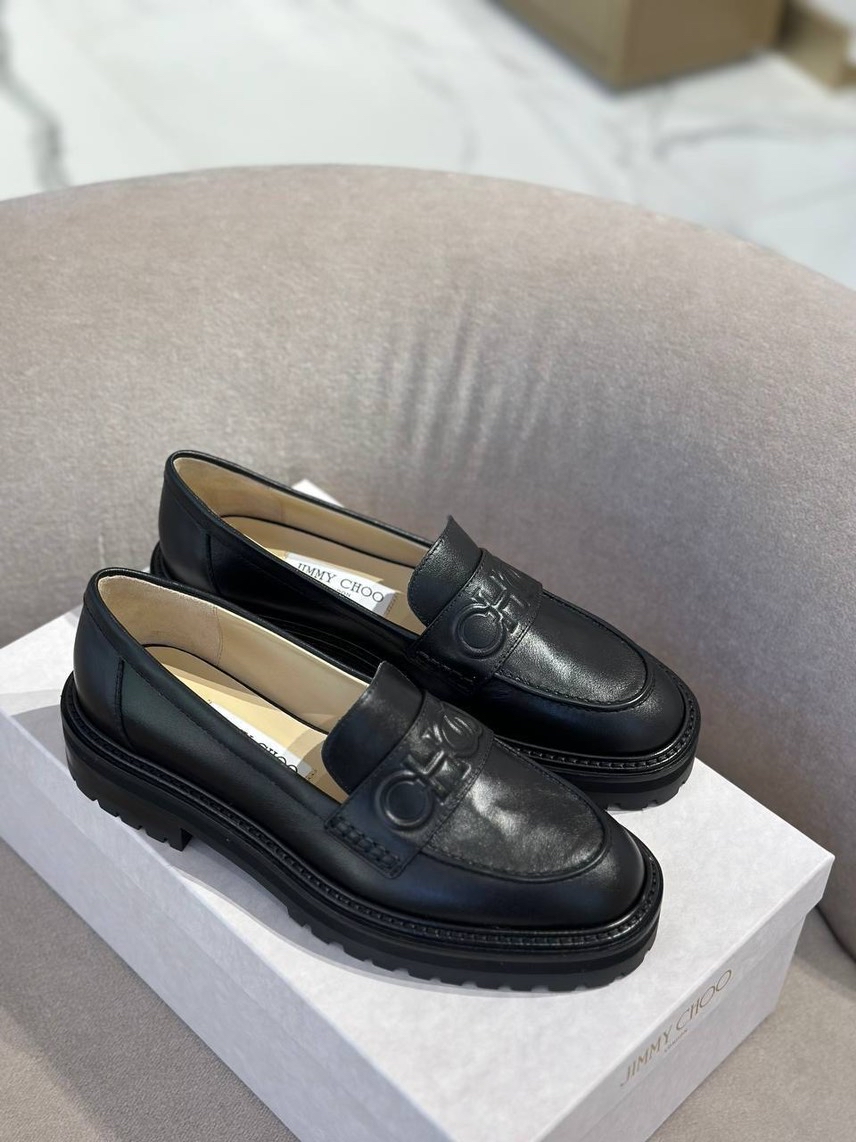 JIMMY CHOO Loafers front view - Women's luxury Shoes