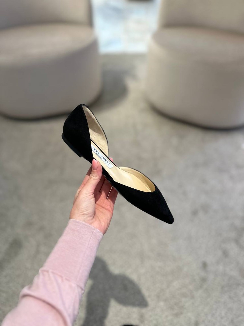 JIMMY CHOO Ballerinas side view - Women's luxury Shoes