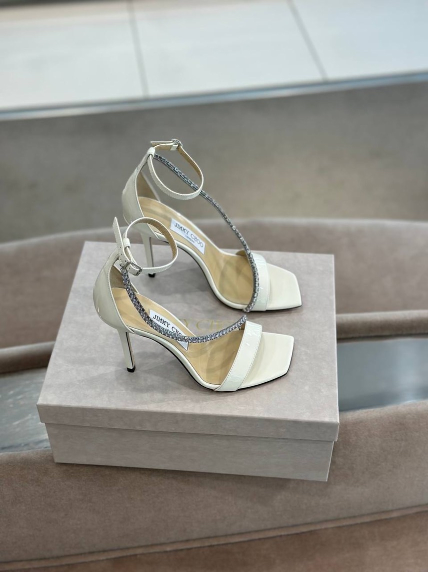 JIMMY CHOO Sandals side view - Women's luxury Shoes