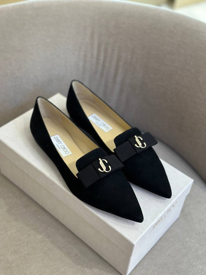 JIMMY CHOO Ballerinas side view - Women's luxury Shoes