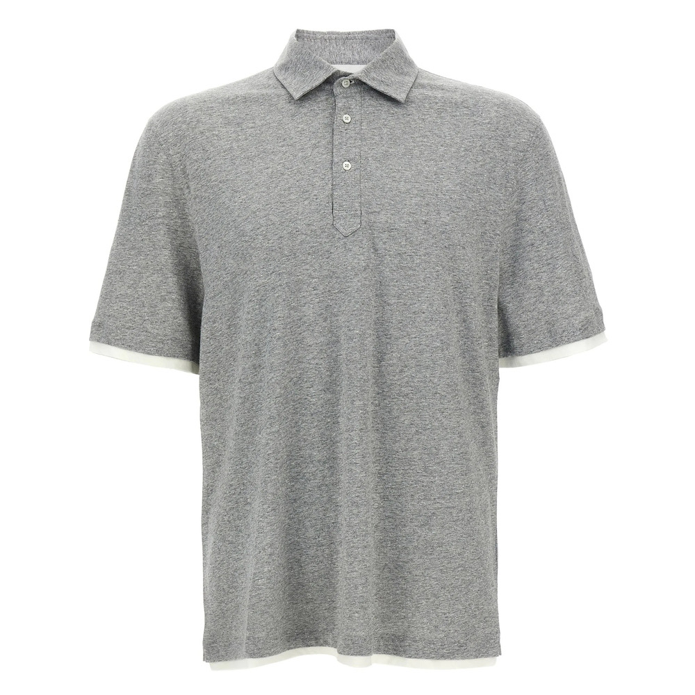 BRUNELLO CUCINELLI T-shirt and Polo front view - Men's luxury Clothes