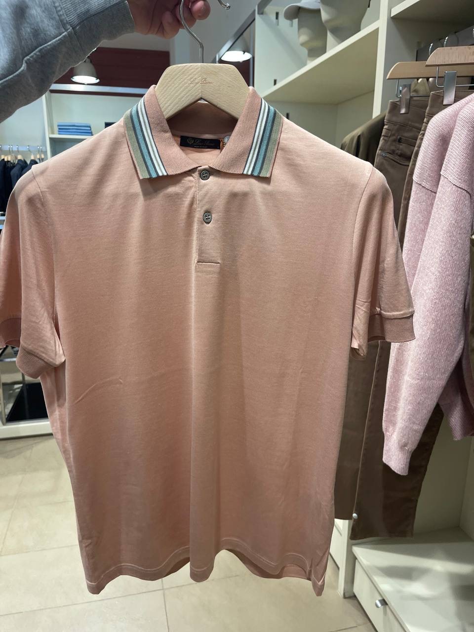 LORO PIANA T-shirt and Polo front view - Men's luxury Clothes