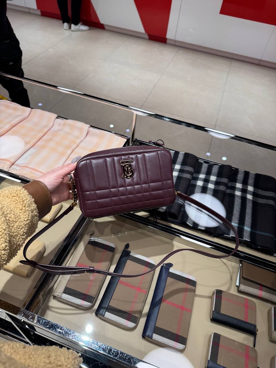 BURBERRY Crossbody bags side view - Women's luxury Bags