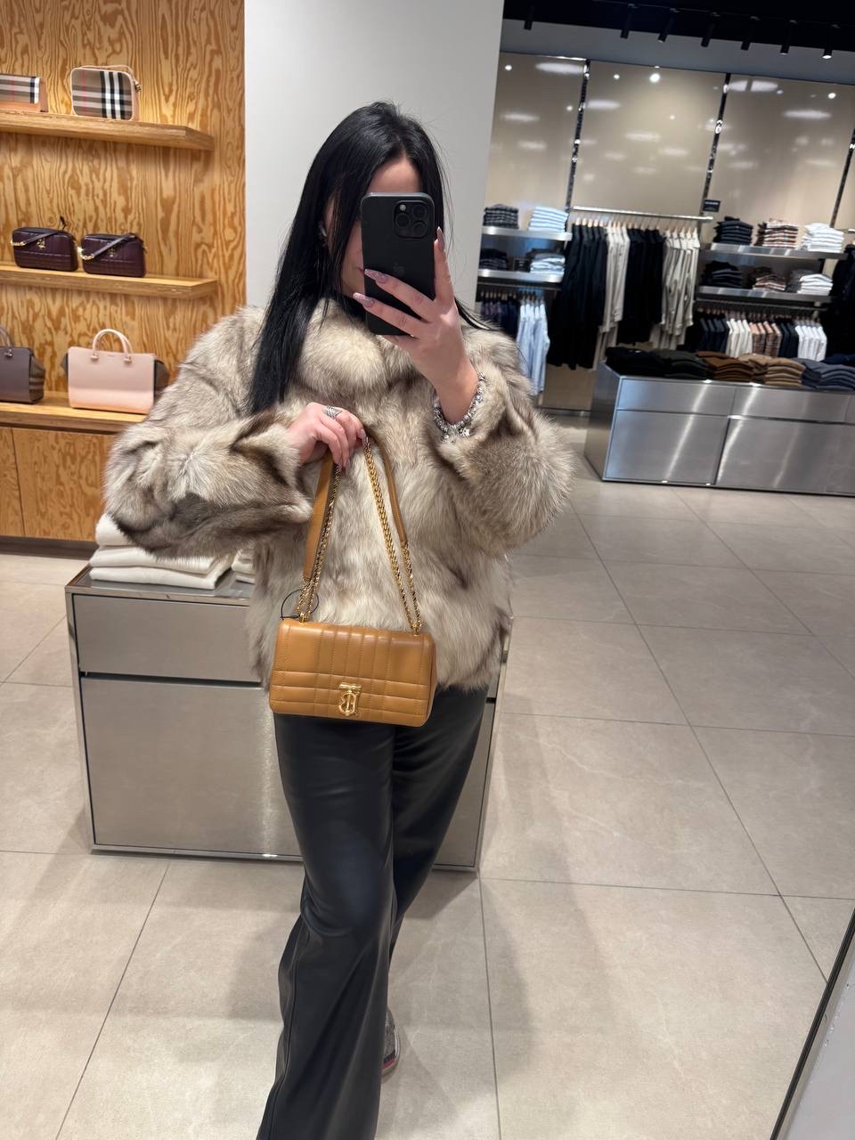 BURBERRY Crossbody bags side view - Women's luxury Bags