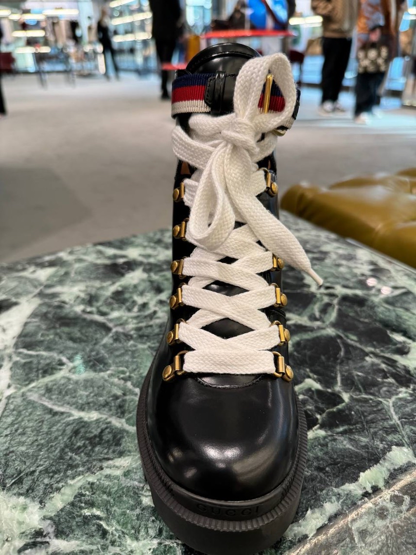 GUCCI Boots side view - Women's luxury Shoes