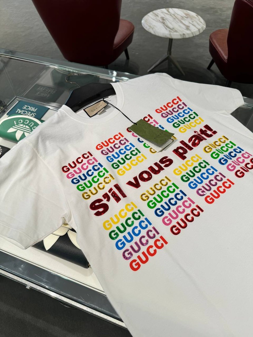 GUCCI T-shirt and Polo side view - Women's luxury Clothes