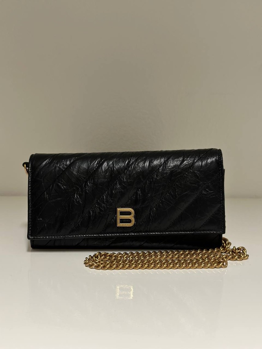 BALENCIAGA Clutch bags front view - Women's luxury Bags