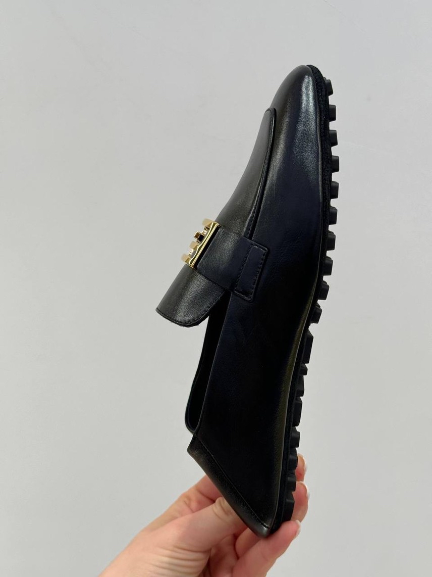 FENDI Mules side view - Women's luxury Shoes