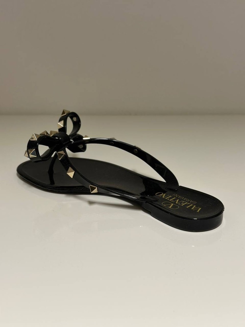 VALENTINO GARAVANI Slides side view - Women's luxury Shoes