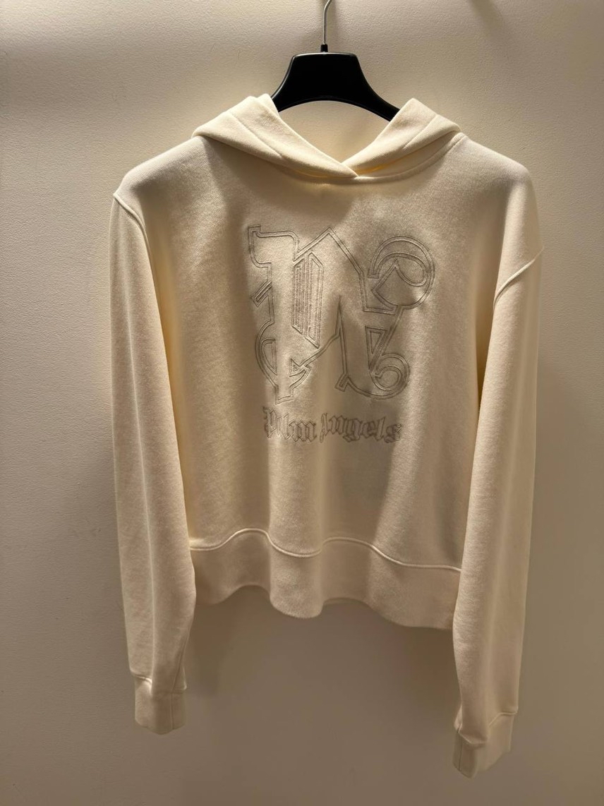 PALM ANGELS Hoodies front view - Women's luxury Clothes