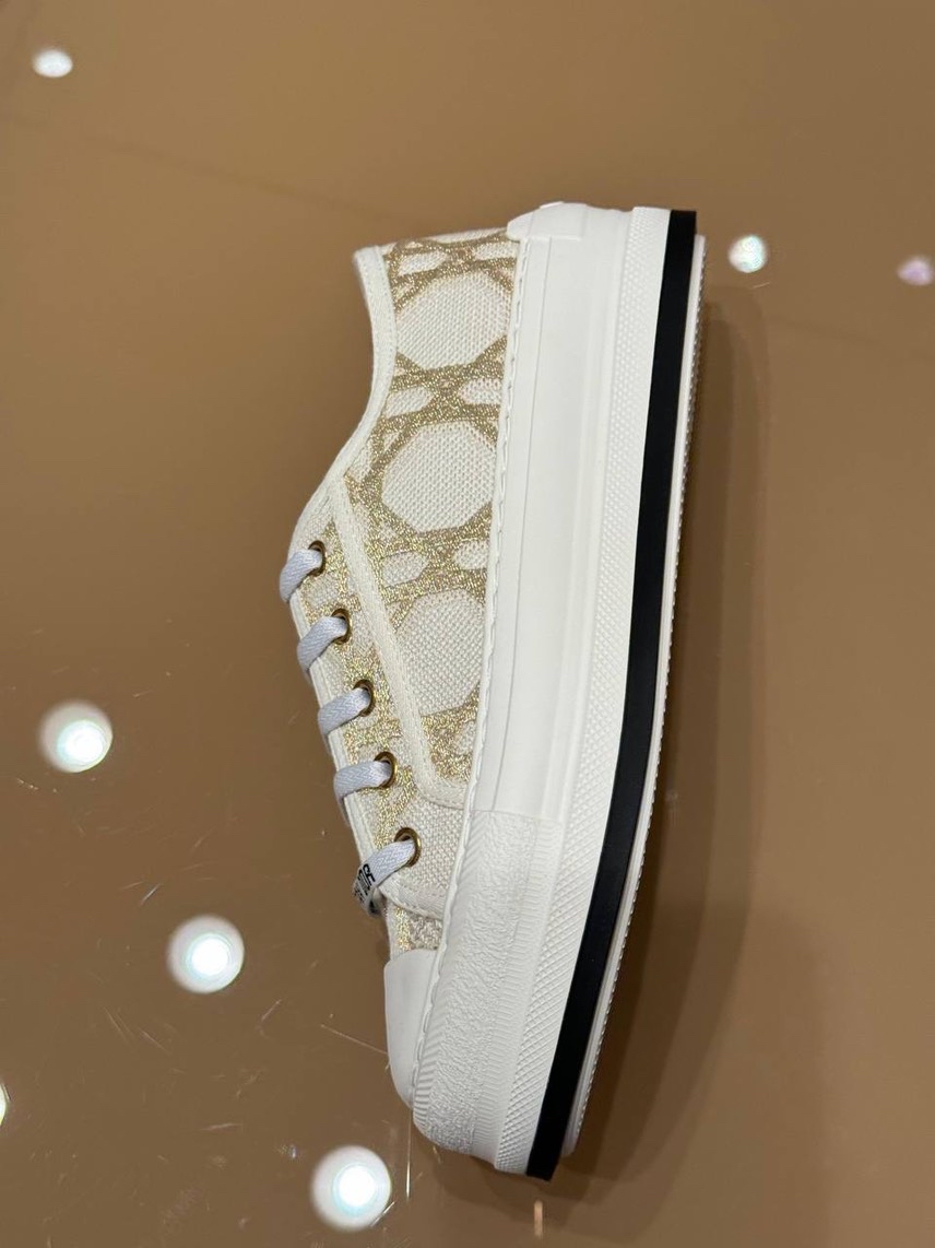 DIOR Sneakers side view - Women's luxury Shoes