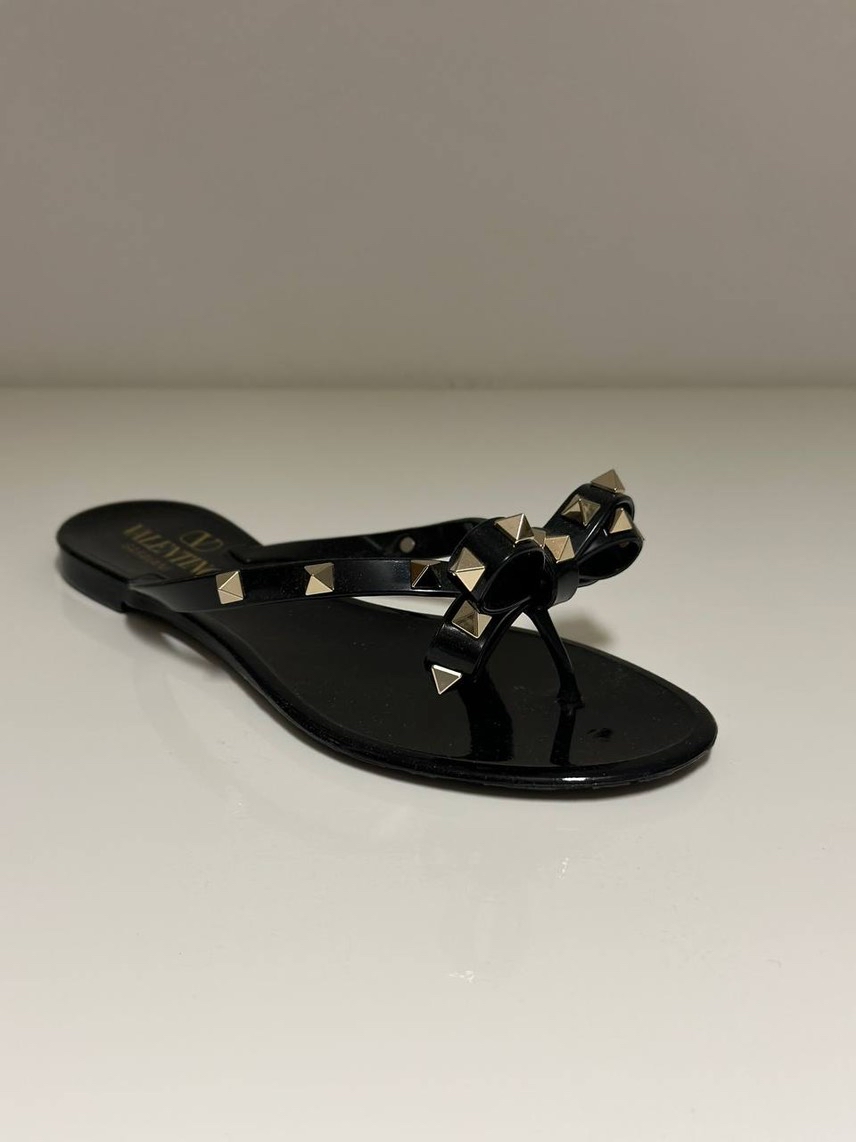 VALENTINO GARAVANI Slides side view - Women's luxury Shoes