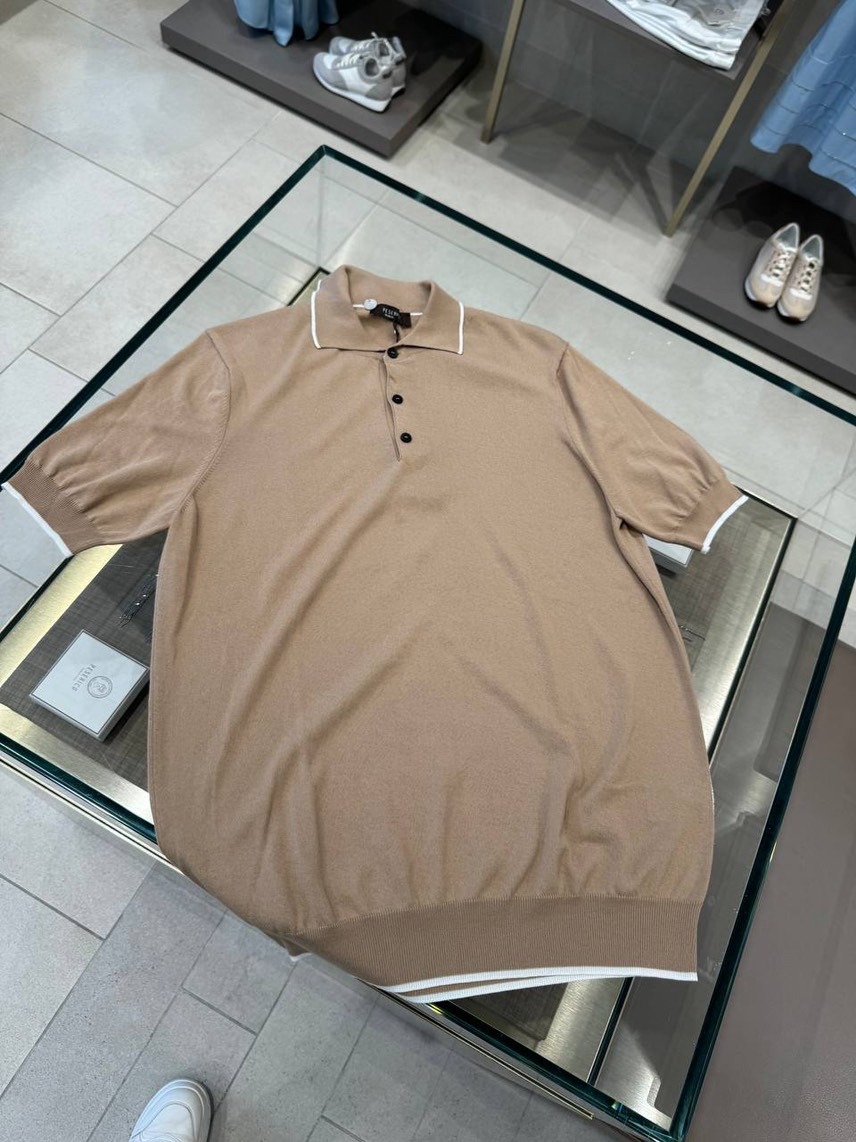 PESERICO T-shirt and Polo front view - Men's luxury Clothes