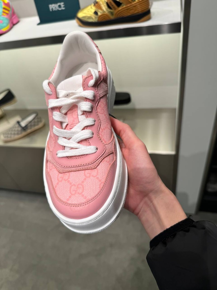 GUCCI Sneakers side view - Women's luxury Shoes