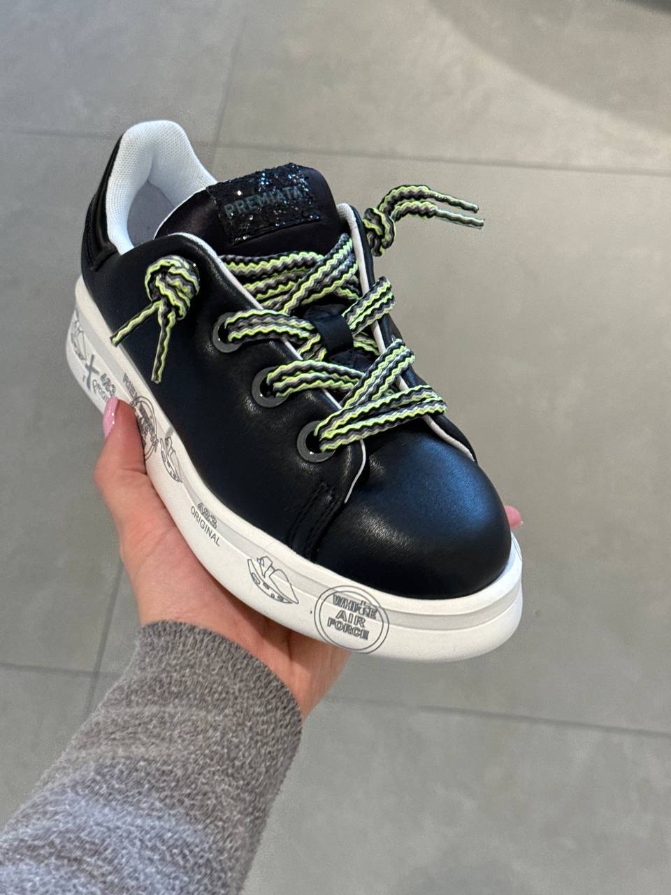 PREMIATA Sneakers side view - Women's luxury Shoes
