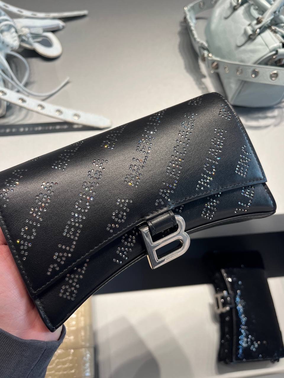 BALENCIAGA Clutch bags side view - Women's luxury Bags