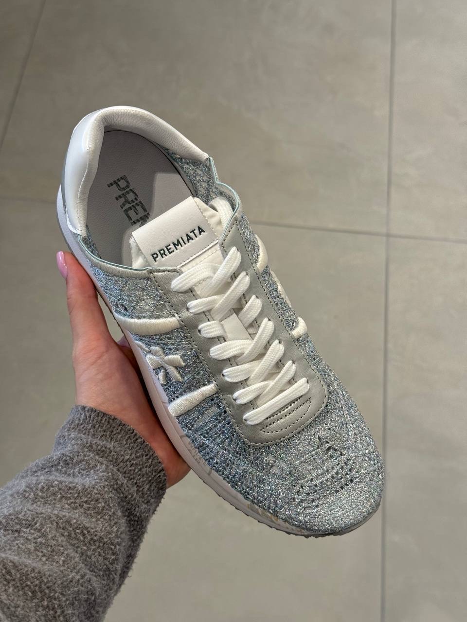 PREMIATA Sneakers side view - Women's luxury Shoes