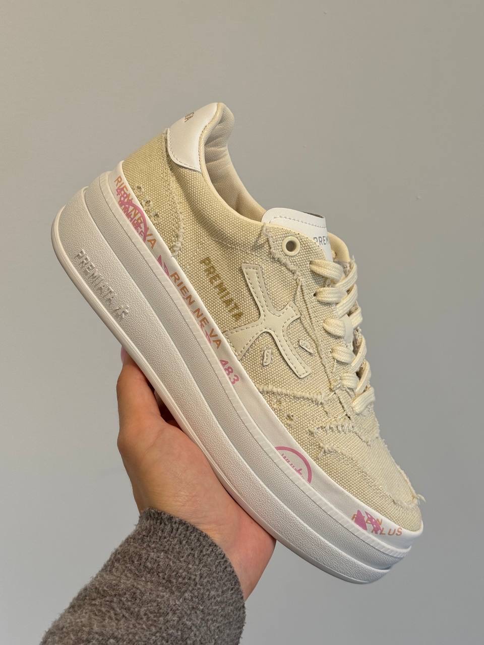 PREMIATA Sneakers front view - Women's luxury Shoes